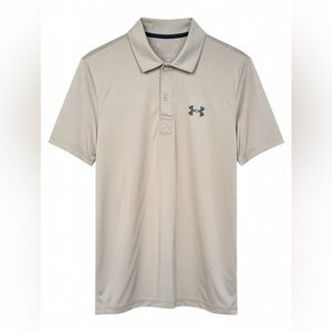 Under Armour Men's Beige Polo Shirt